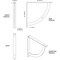 Ekena Millwork Bulwark Steel Bracket, Antiqued Warm Silver 2"W x 20"D x 20"H BKTM02X20X20BUAWS - alternate 3